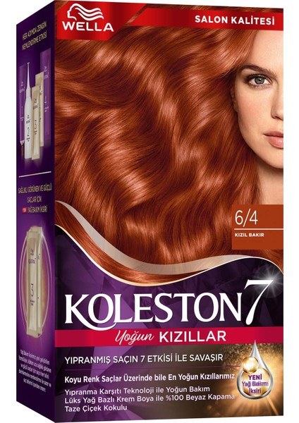 Wella Koleston Supreme Kit 6/4 Kızıl Bakır