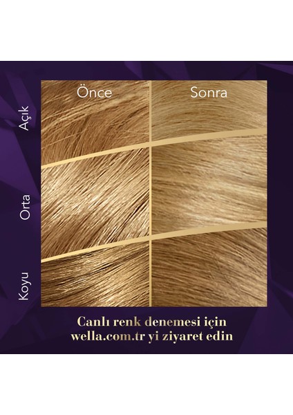 Wella Koleston Supreme Kit 9/1 Özel Açık Kül Sarısı