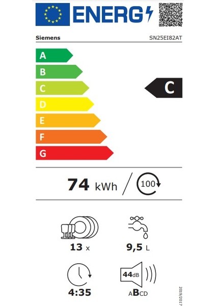 SN25EI82AT 8 Programlı Bulaşık Makinesi