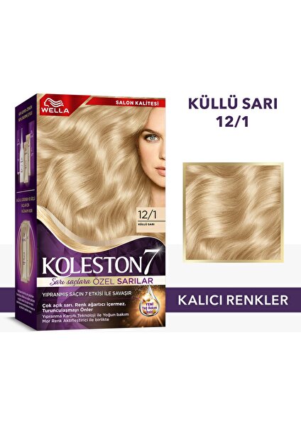 Wella Koleston Supreme Kit 12/1 Küllü Sarı