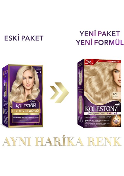 Wella Koleston Supreme Kit 12/1 Küllü Sarı