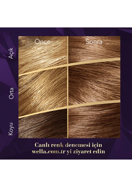 Wella Koleston Supreme Kit 6/7 Çikolata Kahve