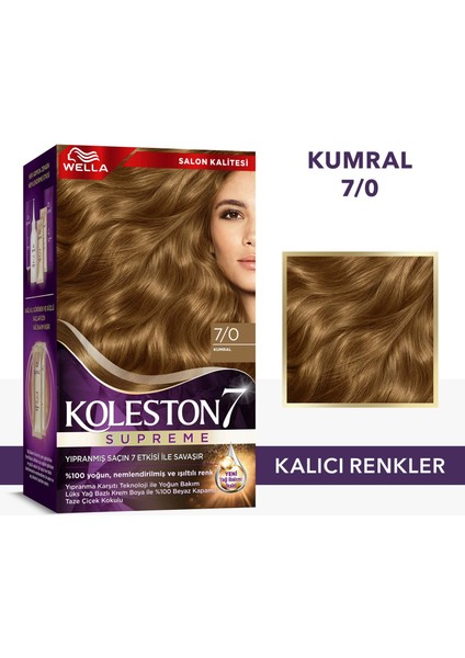 Wella Koleston Supreme Kit 7/0 Kumral