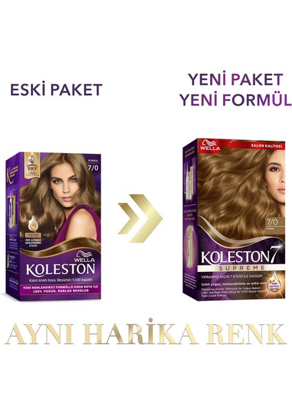 Wella Koleston Supreme Kit 7/0 Kumral