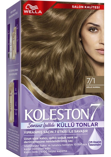 Wella Koleston Supreme Kit 7/1 Küllü Kumral