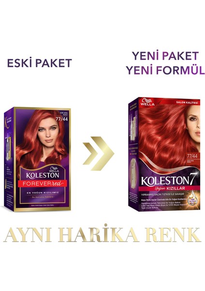 Wella Koleston Supreme Kit 77/44 Kor Ateş Kızılı