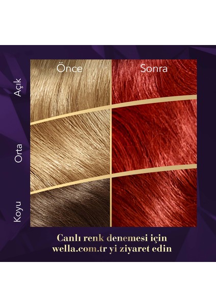 Wella Koleston Supreme Kit 77/44 Kor Ateş Kızılı