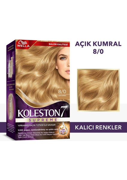 Supreme Kit 8/0 Açık Kumral