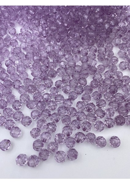 100GR 10MM Lila / Açık Mor Petek Model Akrilik Boncuk,takı,çanta Yapım Boncuğu (100GR,~210 Adet) fiyatları