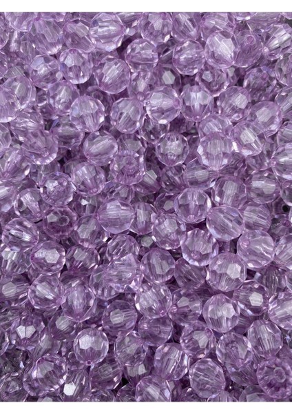 100GR 10MM Lila / Açık Mor Petek Model Akrilik Boncuk,takı,çanta Yapım Boncuğu (100GR,~210 Adet) modelleri