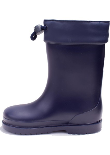 W10101 Chufo Cuello Borreguıllo Lacivert Erkek Çocuk Yağmur Çizme modelleri