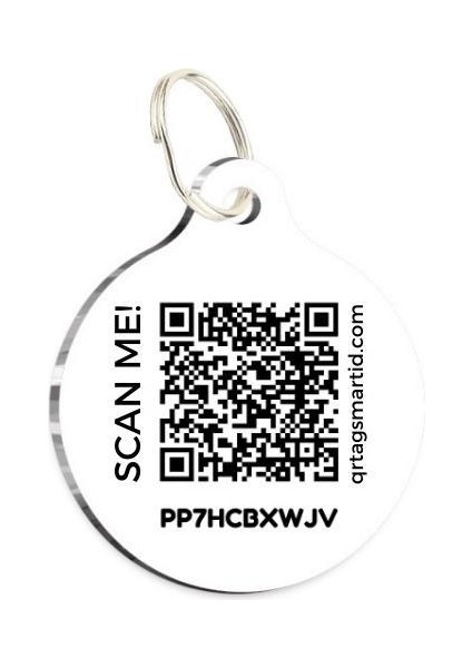 Pet Tag Art Pettagart Qr Smart Id Carpe Diem Kedi ve Köpek Künyesi