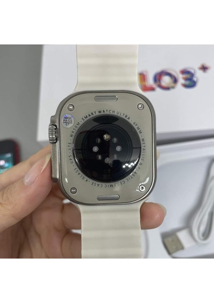 Hello Watch 3 Plus 4gb Saat Hafızası Resim ve Mp3 Yüklenebilir 3  Kordonlu Akıllı Saat