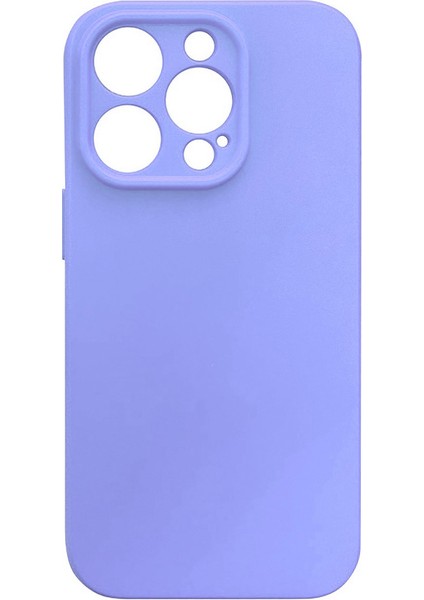 iPhone 13 Pro Uyumlu Kamera Koruyuculu Içi Kadife Lansman Mat Lila Silikon Telefon Kılıfı modelleri