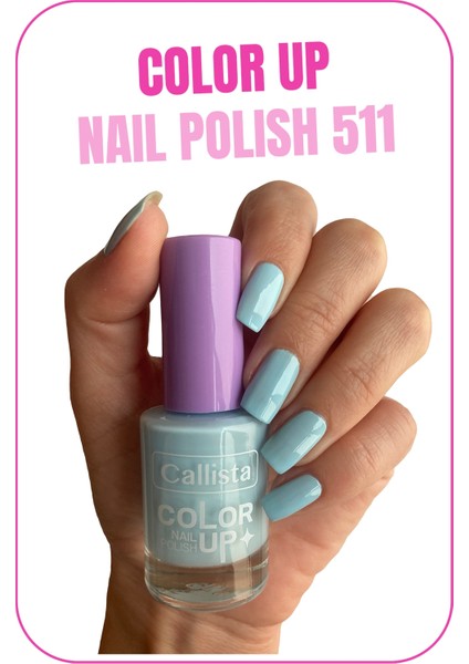 Callista Color Up Nail Polish Oje 511 On Cloud Nine - Mavi