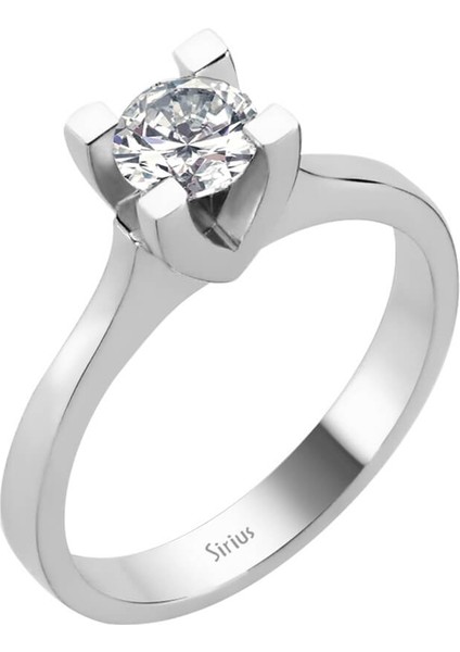 0,65 Karat Pırlanta Tektaş Yüzük 0415R0152