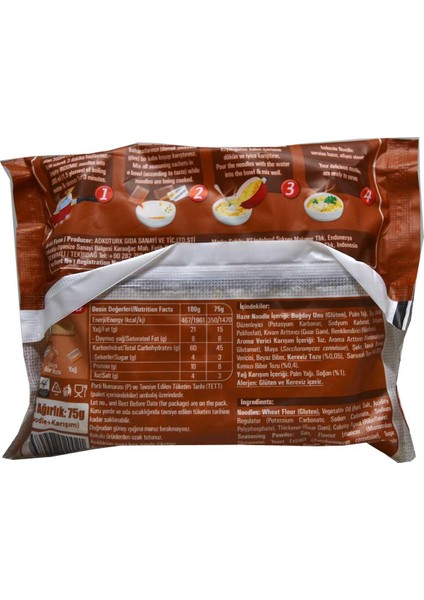 Noodle Special 40 Adet 75 gr