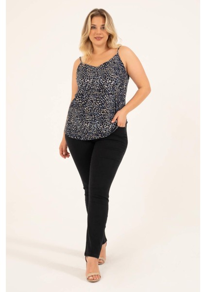 İp Askılı Desenli Bluz modelleri