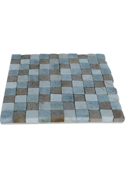 EL İŞÇİLİĞİ TEZHİP BARDAK ALTLIK 10*10 cm - 5749