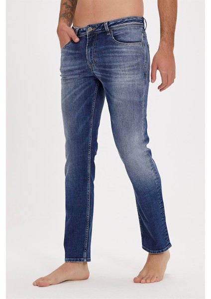 Franco Jeans Light Mavi Erkek Denim Pantolon