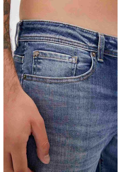 Franco Jeans Light Mavi Erkek Denim Pantolon