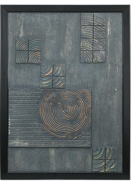 EL İŞÇİLİĞİ DEKORATİF DUVAR TABLOSU 55*75 cm - 5690