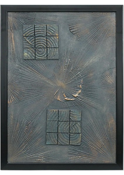 EL İŞÇİLİĞİ DEKORATİF DUVAR TABLOSU 55*75 cm - 5691