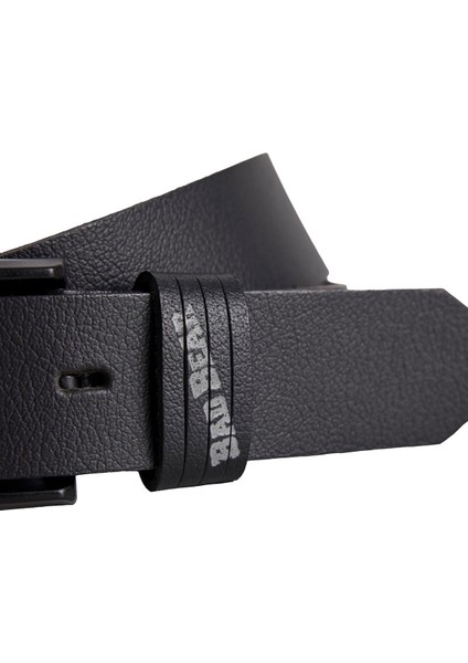 Sliced Belt Siyah Deri Erkek Kemer fiyatları