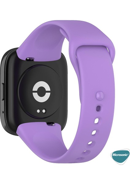 Xiaomi Redmi Watch 3 Active Kordon, Silicone Sport Band Lila modelleri