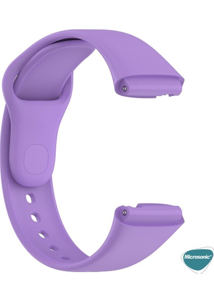 Xiaomi Redmi Watch 3 Active Kordon, Silicone Sport Band Lila fırsatları