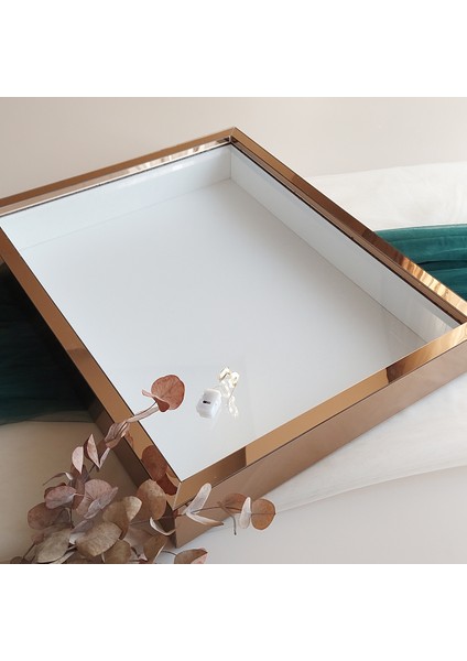 Bronz Pleksi Kaplı 40X50 cm Fotoğraf Bölümsüz Isimsiz Ledli Gül Saklama Kutusu! Anı Çerçevesi! fiyatları