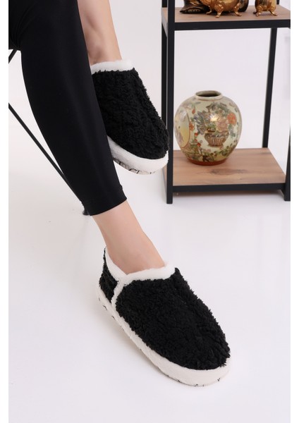 Pwr EB085 Kadın Peluş Kışlık Panduf Ev Ayakkabısı fırsatları