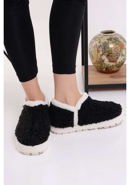 Pwr EB085 Kadın Peluş Kışlık Panduf Ev Ayakkabısı indirimleri