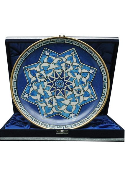 EL İŞÇİLİĞİ ÇİNİ TABAK 25 CM- 5733