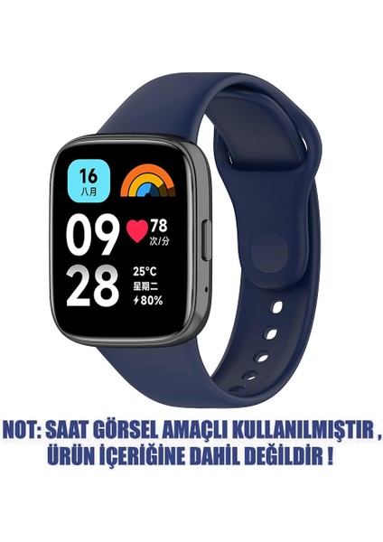 Xiaomi Redmi Watch 3 Active Kordon, Silicone Sport Band Lacivert fiyatları