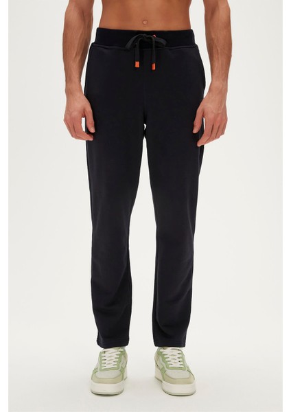 Plain Sweatpants Lacivert Erkek Eşofman Altı