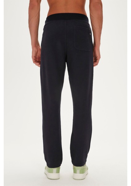 Plain Sweatpants Lacivert Erkek Eşofman Altı