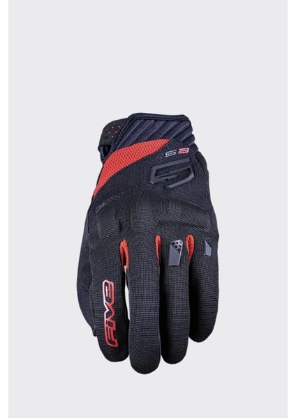 Fıve Gloves Rs3 Evo Siyah-Kırmızı Motosiklet Eldiven