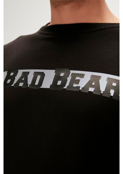 Reflect Bear Crewneck Siyah Erkek Sweatshirt fiyatları
