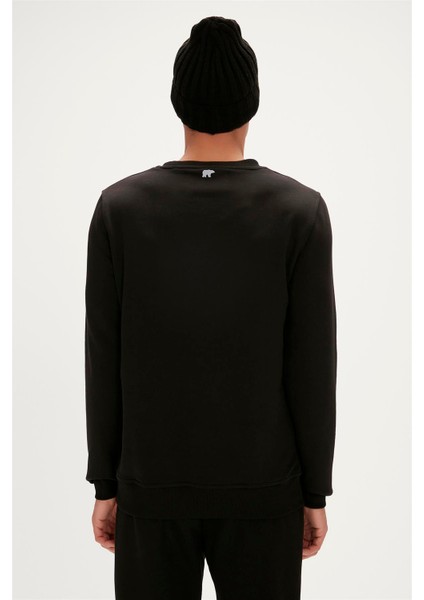 Reflect Bear Crewneck Siyah Erkek Sweatshirt fırsatları