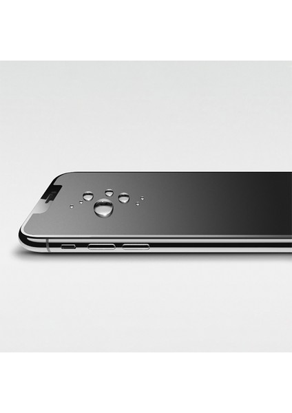 iPhone Xs Max Uyumlu Seramik 6d Kırılmaz Su Tutmaz Tam Kaplayan Hayalet Privacy Ekran Koruyucu