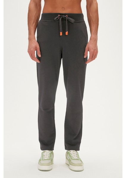 Plain Sweatpants Antrasit Erkek Eşofman Altı