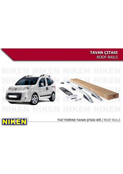 Fiat Fiorino Portbagaj Tavan Çıtası Port Bagaj 2008-2023 Uyumlu Orjinal Tip