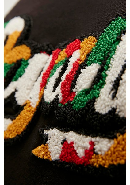 Royalty Hoodie Siyah Kapüşonlu Erkek Sweatshirt modelleri