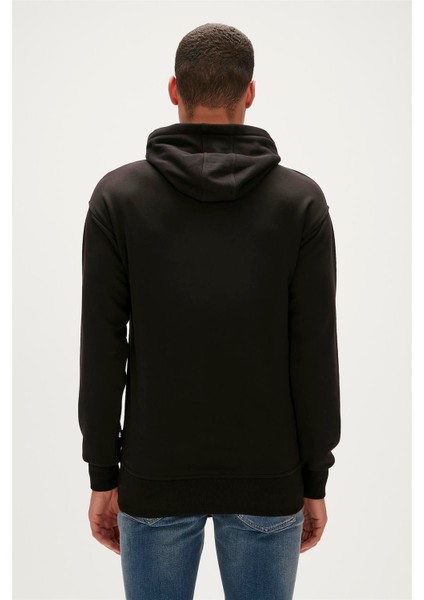 Royalty Hoodie Siyah Kapüşonlu Erkek Sweatshirt fırsatları