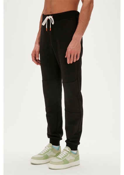 Less Plain Sweatpants Siyah Erkek Eşofman Altı