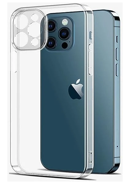 iphone 14 Pro Kamera Korumalı Süper Silikon Kılıf