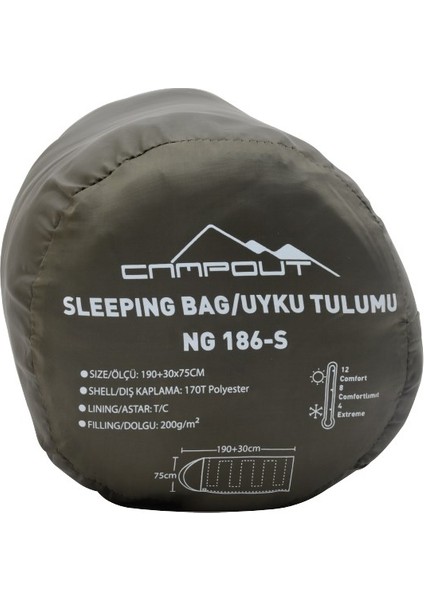 Campout Uyku Tulumu NG-186-S modelleri
