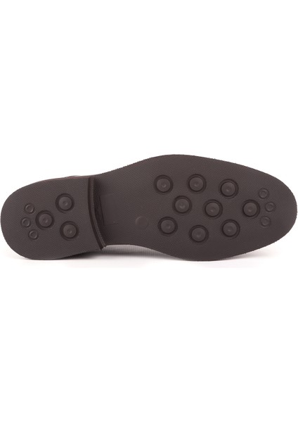 L4842 Deri Erkek Casual Ayakkabı Kahve