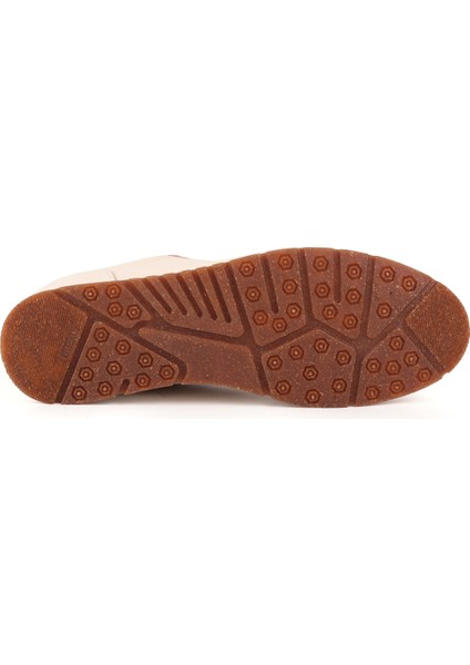 L4807 Deri Erkek Casual Ayakkabı Beyaz